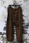 AVIVA JIFEI XUE Waxed Parachute Pants SS23-WPP-MTBR